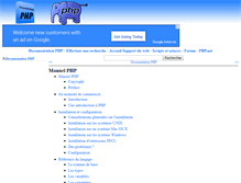 Tablet Screenshot of documentation-php.supportduweb.com